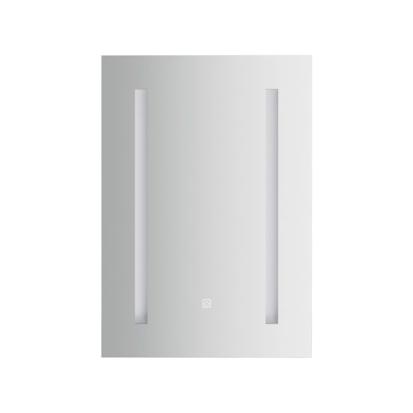 Bathroom Mirror Cabinet LED 500x720mm Medicine Wall Storage - Image 3
