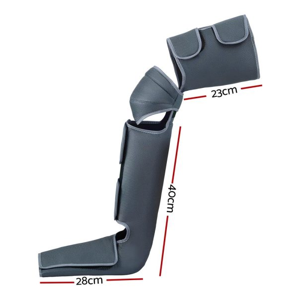 Livemor Foot Massager Leg Knee Massager with Air Compression 3 Massage Modes Heating - Image 2