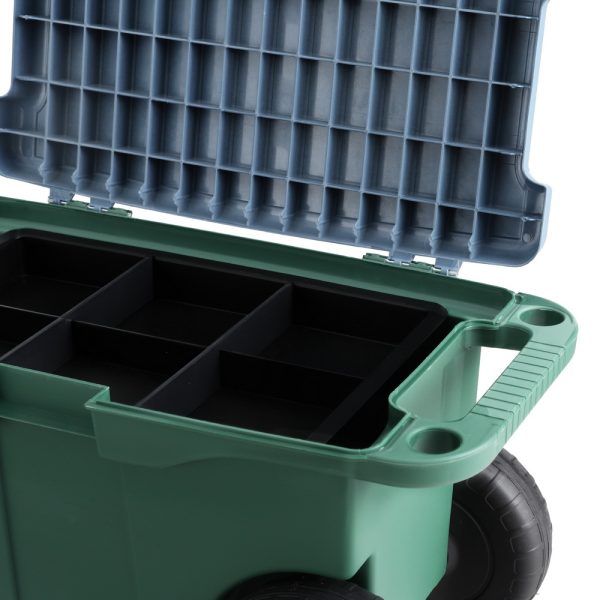 Gardeon Garen Tool Storage Cart 3-In-1 Green - Image 5