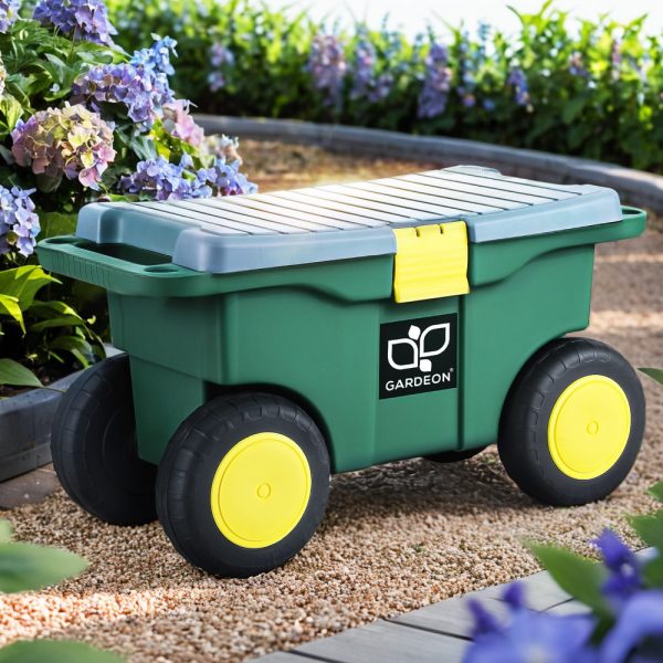 Gardeon Garen Tool Storage Cart 3-In-1 Green - Image 7