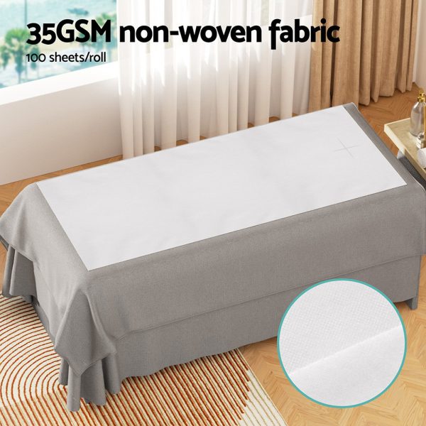 Zenses 80cm X 180cm Massage Table Cover 2 Rolls 100 Pieces - Image 4