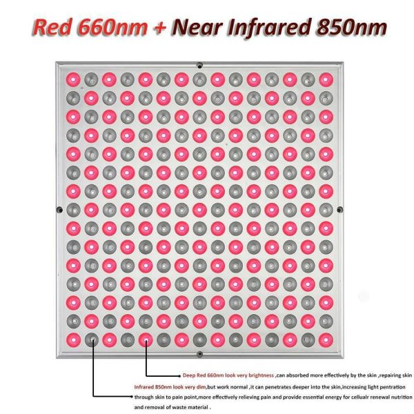 Infrared Light Therapy Lamp 660nm & 850nm LED Red Light Device - Image 7