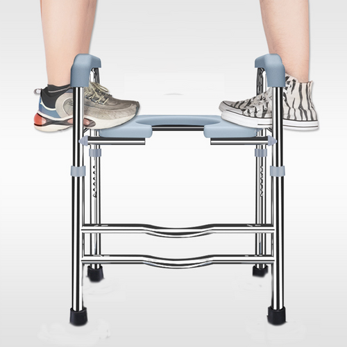 Upgrade Raised Toilet Seat 19.3"-25.2" 150kg Universal Toilet Riser for Elderly - Image 4