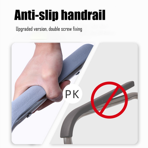 Upgrade Raised Toilet Seat 19.3"-25.2" 150kg Universal Toilet Riser for Elderly - Image 8