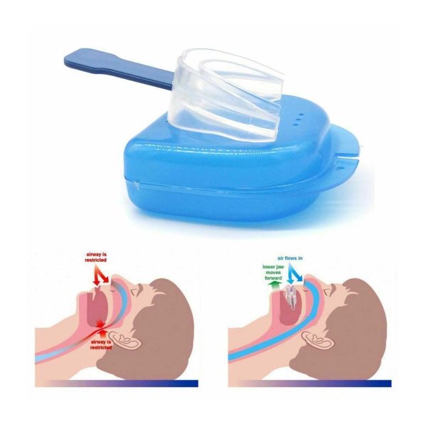 3x Mouthguard Mouthpiece + 3x Nose Clip Anti Snoring Aid Sleep Breathing Device - Image 5