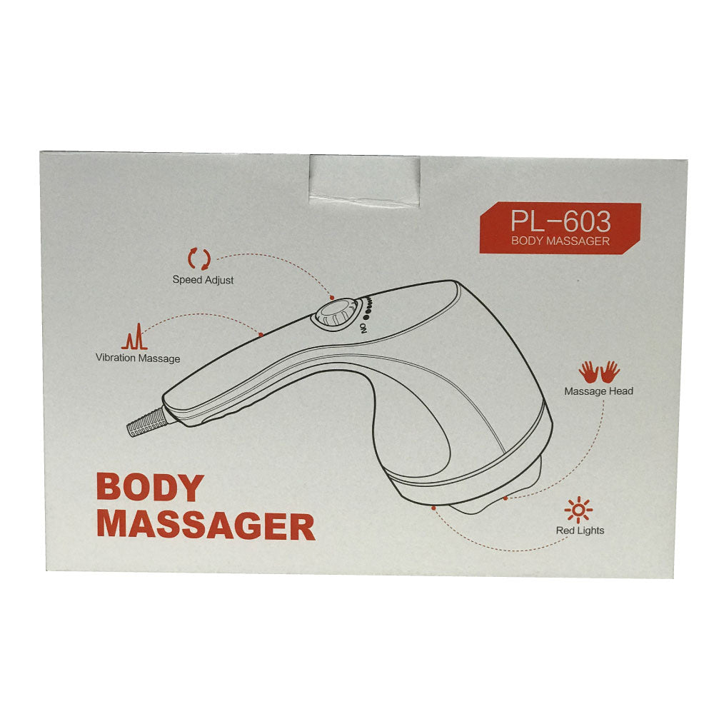 Full Body Vibration Handheld Massager - 4 Massage Heads Neck Shoulders Back Legs - Image 11