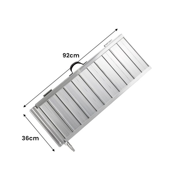 Kartrite 3ft Aluminium Foldable Wheelchair Ramp R01 - Image 3