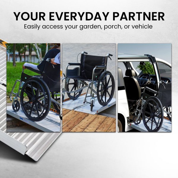 Kartrite 3ft Aluminium Foldable Wheelchair Ramp R01 - Image 12