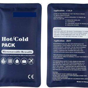 HOT COLD PACK Reusable First Aid Ice Heat Gel Packs Microwaveable Pain Relief