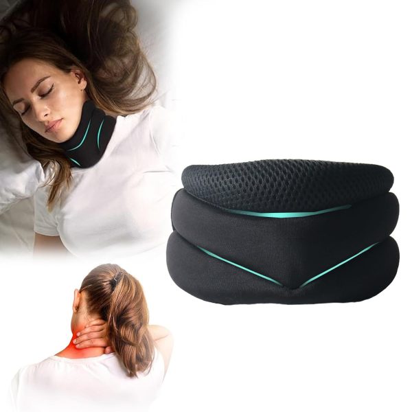 Adjustable Neck Brace with V-Shape Design – Cervical Spine Support for Pain Relief and Posture Correction - Image 2