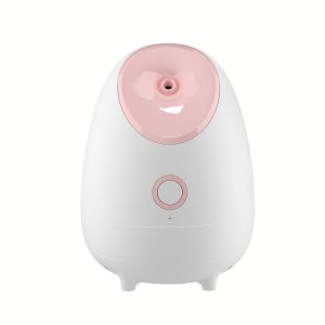 Nano Ionic Facial Steamer - Deep Hydration Hot Mist Face Steamer for Home Spa & Skincare(white)
