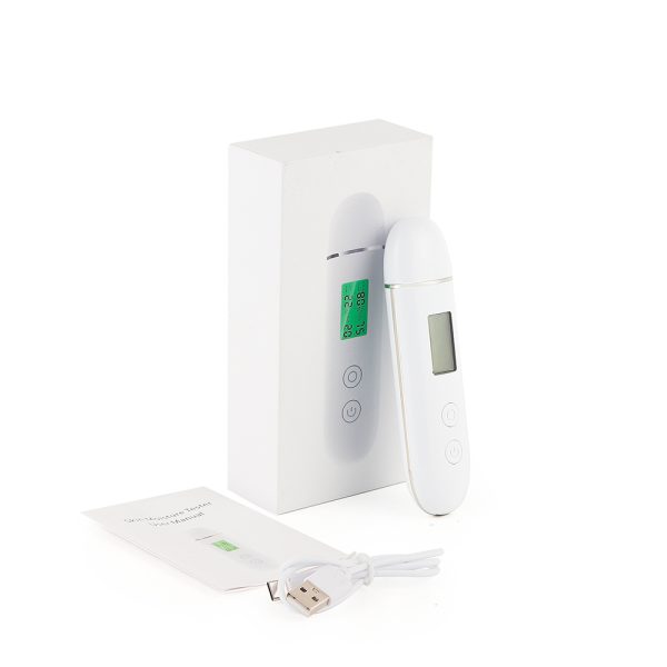 Smart Skin Analyzer with Multi-Function Detection - Measures Hydration, Oil, Elasticity, Skin Age & Fluorescent Agent Test(White) - Image 9