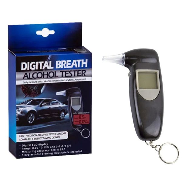 Breathalyzer Digital LCD Alcohol Breath Tester - Image 4