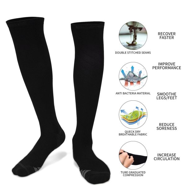 2x Miracle Compression Socks - Large/XL - Image 2