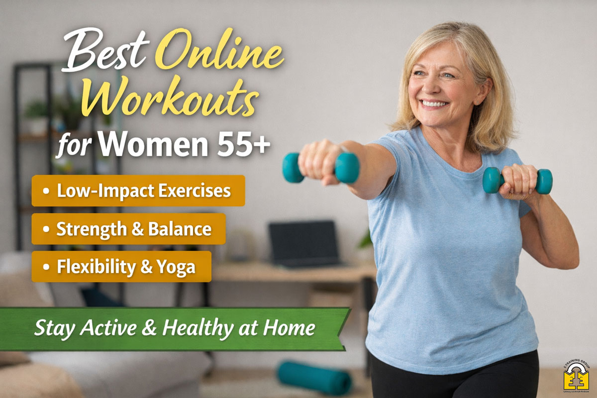 Best Online Workout Programs for Women Over 55 in Australia
