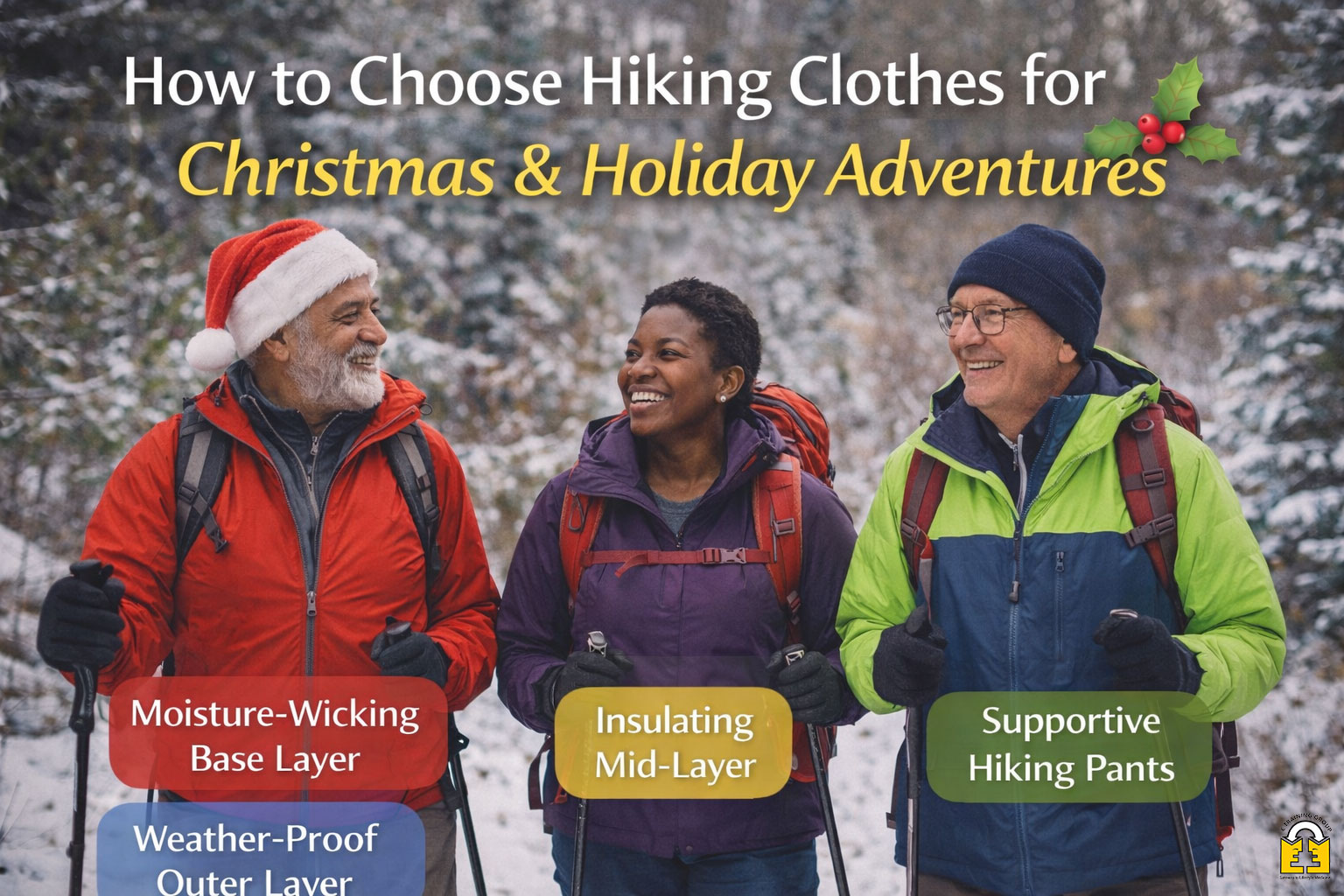 How to Choose Hiking Clothes — A Holiday Edition (Perfect for Christmas Walks & Outdoor Adventures)