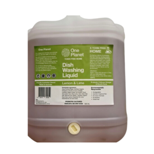 Natural lemon and lime dishwashing liquid