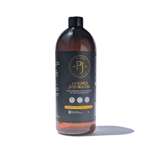 Certified Organic, Cold-Pressed Jojoba Oil - 1L - 100% Natural and Pure