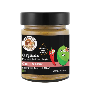 Organic Peanut Butter Paste - Chilli & Lime Flavour