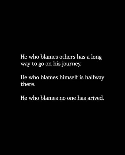 Blaming