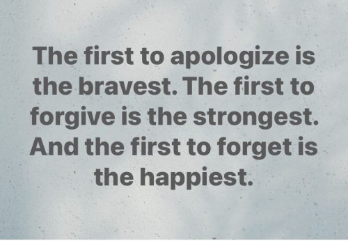 Forgiveness