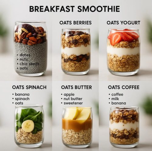 Charts - breakfast - smoothies