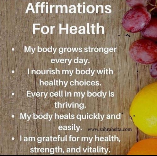 Affirming health